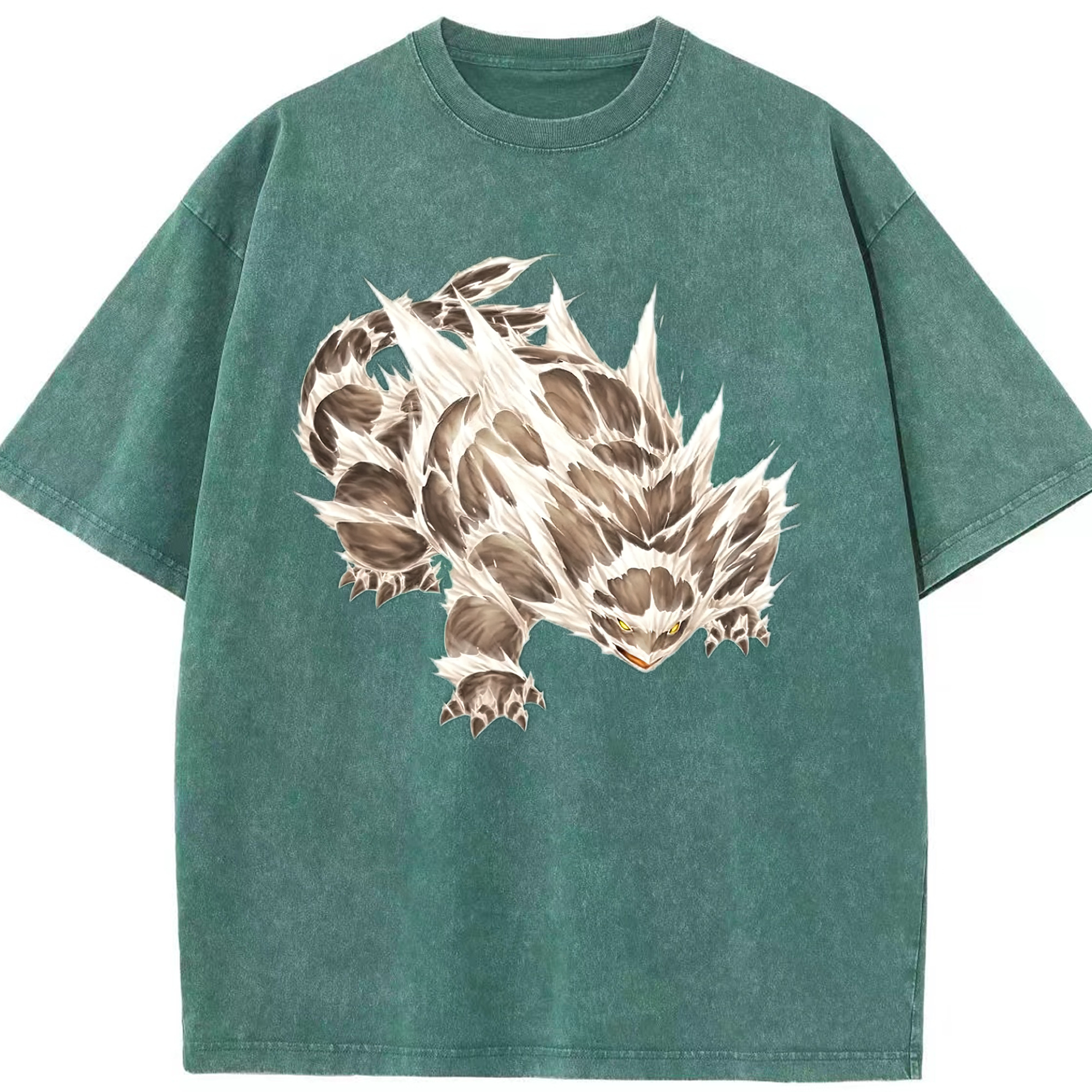 （画像用） 遊☆戯☆王 Yu-Gi-Oh! 綿100% ヴィンテージ風 半袖Tシャツ（フロントプリント）